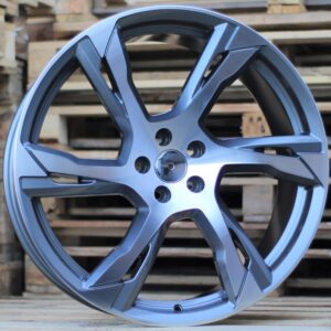 R21x9  5X108  ET  39  63.3  B1175  Grey Polished+Powder Coating (MGPC)  For VOLVO  (P)