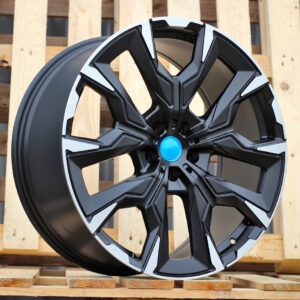 R21x8.5  5X112  ET  30  66.6  3S1349  Black Polished Half Matt (MBHM)  For BMW  (M)  (HYBRID FORGED Rear+Front)