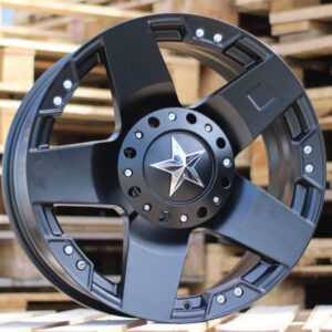 R18x9 10X139/150 ET M12 110.1 A5187 Black Matt (BM) For 4X4 (Z1)