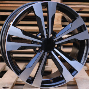 R17x7.5  5X112  ET  44  66.6  BK754  (FR936/QC1106)  Black Polished (MB)  For MER  (K7)