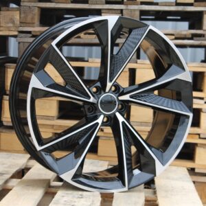 R19x8.5  5X112  ET  30  66.5  B1566  (F124)  Black (BL)  For AUD  (K3)