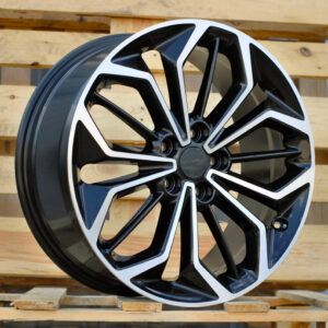R19x8 5X108 ET 45 63.4 FE187 (IN5608) Black Polished (MB) For FORD (P2)