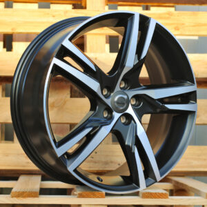 R19x7.5  5X108  ET  50.5  63.4  F5302  Black Polished Matt (MBM)  For VOLVO  (K7)