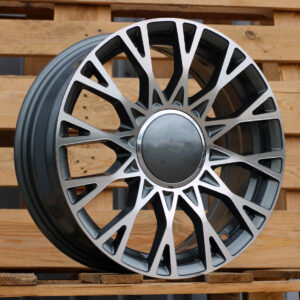 R16x6.5  4X98  ET  35  58.1  Y1283  Grey Polished (MG)  For FIAT  (Z7)  (NEW Model 500)