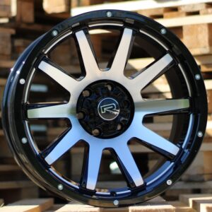 R17x9  5X120  ET  0  65.1  A1302  Black Polished (MB)  For RACIN  (R)  (4x4)