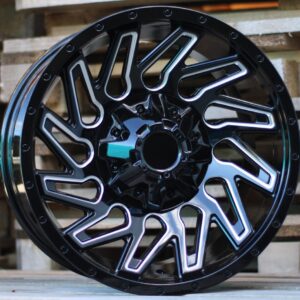 R17x9  6X139.7  ET  M10  110.1  Q1283  Black (BL)  For 4X4  (K4)  (Milling)