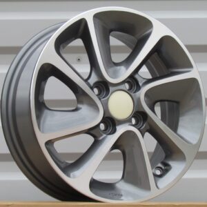 R14x5  4X100  ET  41  54.1  B5387  Grey Polished (MG)  For HYUND  (L3)