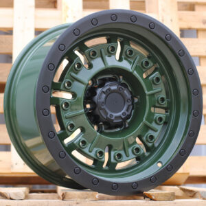 R17x9  6X139.7  ET  0  110.1  JT250  Olive Green+Black Lip (OGBLP)  For 4X4  (K3)