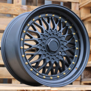R18x8  10X112/120  ET  20  74.1  BY479  (XF135)  Black Matt (BM)  For RACIN  (K4)  (BBS Style Front+Rear)