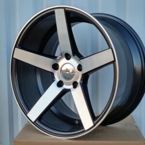 R18x8  5X112  ET  40  66.5  A5173  Black Polished (MB)  For RACIN  (Z2)  (STYLE VOSSEN)