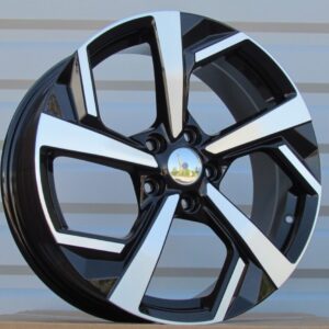 R18x7  5X114.3  ET  40  66.1  FE174  Black Polished (MB)  For NISS  (K7+Z5)