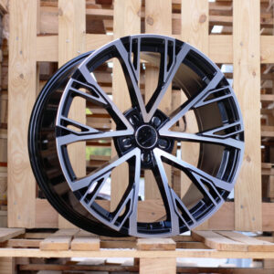 R22x9.5  5X112  ET  30  66.5  I5170  Black Polished (MB)  For AUD  (K7)  ((AKC 160 Eur))