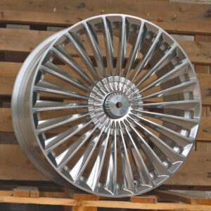 R21x9  5X112  ET  30  66.6  TX036  Full Polished (FPL)  For MER  (K7)  (FORGED (Rear+Front))