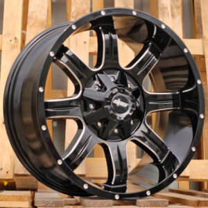 R20x9  10X139/150  ET  0  110.1  LU901  Black (BL)  For 4X4  (K3)  (Milling)
