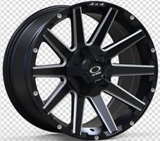 R18x9  5X114.3/139  ET  M10  78.1  L2112  Black+Polished Lip (BLPL)  For MAZDA  (K3)  (Milling)