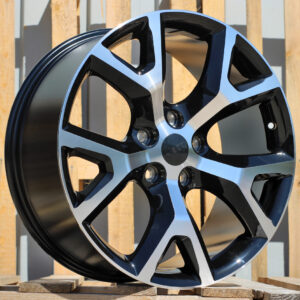 R20x9  5X127  ET  45  71.6  XE239  Black Polished (MB)  For JEEP  (P1)
