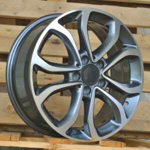 R17x7  5X112  ET  48.5  66.6  I7044  Grey Polished (MG)  For MER  (K7)