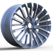 R18x8  5X120  ET  50  65.1  B1515  (IN3611F)  Grey Polished (MG)  For VW