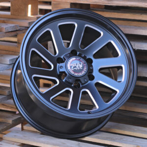 R17x9  6X139.7  ET  0  110.1  B1429  Black Matt (BM)  For 4X4  (K3)  (Black Matt+Milling)