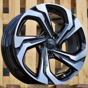 R17x7.5  5X114.3  ET  45  73.1  D2019  Black Polished (MB)  For RACIN  (Z2+Z6)