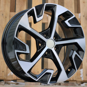 R18x7.5  5X114.3  ET  51  67.1  D1928  Black Polished (MB)  For KIA  (Z1+Z3+Z6)  (NEW MODEL)
