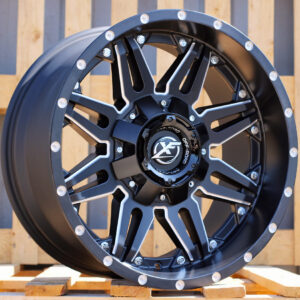 R22x10  10X139/150  ET  25  110.3  L1447  Black Matt (BM)  For 4X4  (K3)  (Milling)