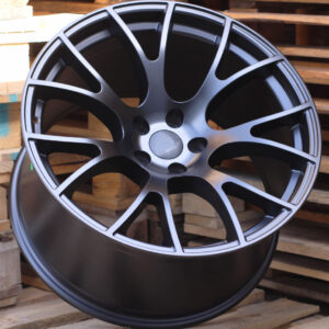 R20x11 5X115 ET 18 71.5 B5054 Black Half Matt (BLHM) For RACIN (K2) (DODGE (Rear+Front) (C-030))