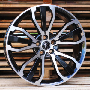 R22x9.5  5X120  ET  47  72.6  B1027  Black Polished (MB)  For LAND  (K3)