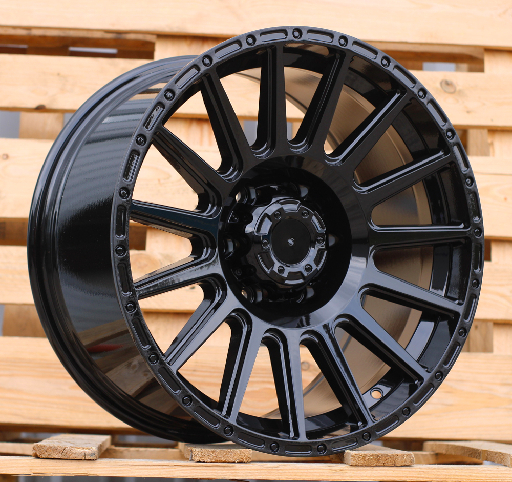 R18x9 6X139.7 ET 12 106.1 FBX026 Black (BL) For 4X4 (P1) (HYBRID FORGED)