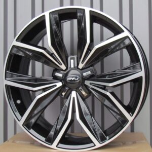 R19x8  5X112  ET  43  57.1  B1269  Black Polished (MB)  For VW  (Z2)