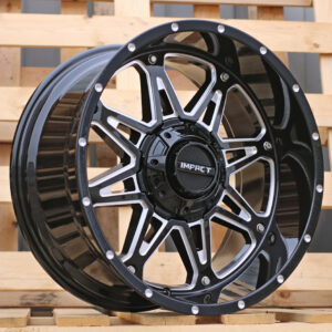 R20x10 12X135/139 ET M12 106.1 1109A Black (BL) For 4X4 (K3) (Milling)