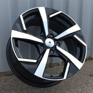 R17x7.5  5X114.3  ET  40  66.1  XE173  Black Polished (MB)  For NISS  (P2+Z6+R)