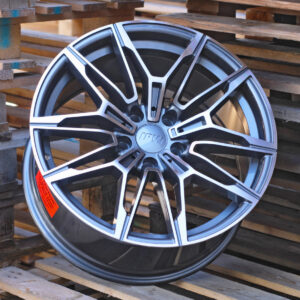 R20x9.5  5X112  ET  38  66.6  I0294  Grey Polished (MG)  For BMW  (K7)  (GMP Rear+Front)