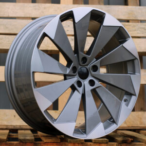 R21x9  5X112  ET  42  57.1  I1141  Grey Polished (MG)  For SKODA  (K7)  (Enyaq (Front+Rear))
