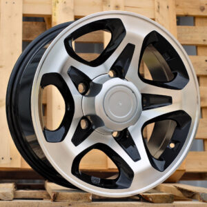 R16x7  5X150  ET  0  110.1  JT296  Black Polished (MB)  For 4X4  (K3)