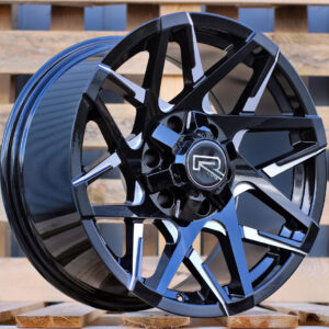 R17x9  12X135/139  ET  0  106.1  B1791  Black (BL)  For 4X4  (K3)  (Milling)