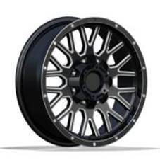 R20x9  6X135/139  ET  M12  106.1  L1588  Black Polished (MB)  For 4X4  (K3)  (Milling)