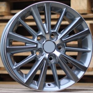 R15x6  5X114.3  ET  40  60.1  XE231  Grey Polished (MG)  For TOYOT  (L5)
