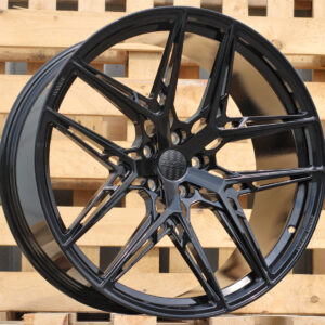 R21x9.5  5X112  ET  25  66.6  HXF01  Black (BL)  For HAXER  (K3)  (FORGED  (NEW Model))
