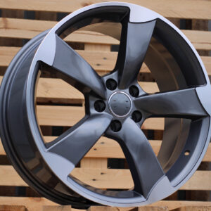 R19x8.5  5X112  ET  30  66.5  BK217  (BY939)  Grey Polished (MG)  For AUD  (A)