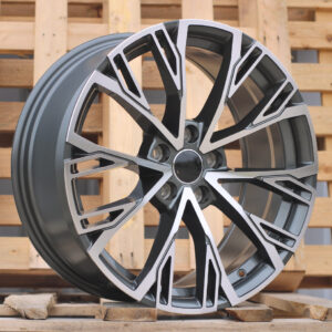 R18x8  5X112  ET  40  66.5  I5170  (H960F)  Grey Polished (MG)  For AUD  (Z3)  (HYBRID FORGED)