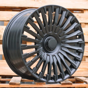 R20x9.5  5X112  ET  38  66.6  Y0425  Satin Black (SB)  For MER  (P2)  (HYBRID FORGED Rear+Front (Piano Black))