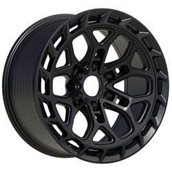 R18x9  6X139.7  ET  20  106.1  F3121  Black Half Matt (BLHM)  For 4X4