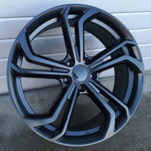 R18x7.5  5X112  ET  42  57.1  B5620  (IN5426)  Black Half Matt (BLHM)  For VW  (K7)