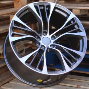 R22x11  5X120  ET  32  74.1  IN548  Grey Polished (MG)  For BMW  (K3)  (Rear+Front)