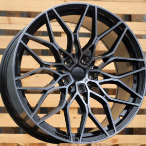 R20x8.5  5X120  ET  35  72.6  IN292  (IN0292)  Black+Tinted Face (BLTF)  For BMW  (K3)  (BP+Black Clear Coat Rear+Front)