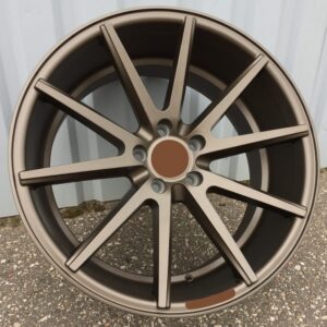 R19x8.5 5X120 ET 33 72.6 QC1122 Dark Bronze Half Matt (YDHM) For RACIN (N) ()