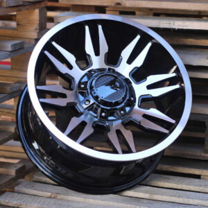 R18x9  10X135/139  ET  0  77.8  B1737  Black Polished (MB)  For 4X4  (K3)