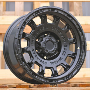 R17x8.5  6X139.7  ET  12  106.1  FBX034  Black Half Matt (BLHM)  For 4X4  (Z6)  (HYBRID FORGED)