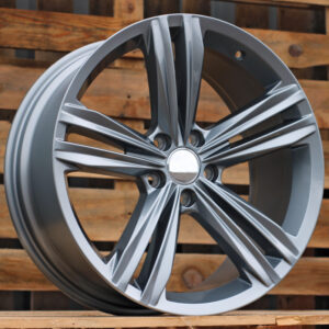 R19x8.5  5X112  ET  38  57.1  X006  Gun Metal (GM)  For VW  (K4+P1)